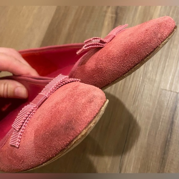 DÔEN Odette Suede Ballet Flat Dusty Pink Size EU 37/US 6.5 - Picture 9 of 13